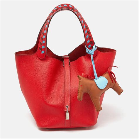 picotin lock 22 bag hermes rouge de coeur bleu|picotin lock 22 bag.